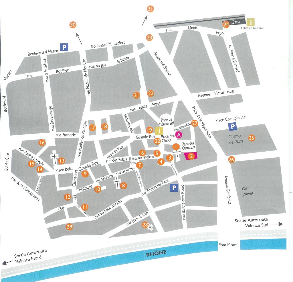 plattegrond valanece